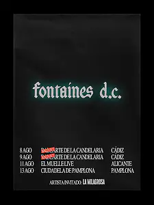 Fontaines D.C. en Cádiz: Una noche de post-punk en el Baluarte de la Candelaria